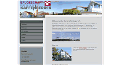 Desktop Screenshot of kaffenberger.biz